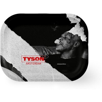 Tyson 2.0 Taca Do Skręcania Ciasta, Mała, Czarna - Relax Mike Tyson 2.0 Taca Do Skręcania Ciasta, Mała, Czarna - Relax Mike