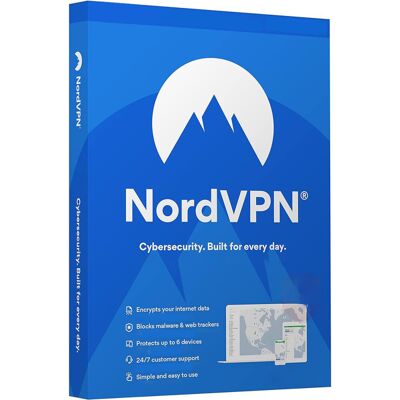 NordVPN Standard VPN + Cybersecurity (6 urządzeń / 1 rok) NordVPN Standard VPN + Cybersecurity (6 urządzeń / 1 rok)