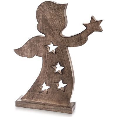 Orion Figurka drewniana świąteczna anioł MANGO 43 cm Orion Figurka drewniana świąteczna anioł MANGO 43 cm