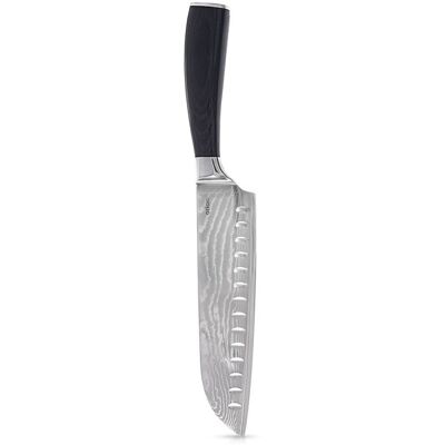 Orion Nóż Santoku stalowy DAMASCUS 31 cm Orion Nóż Santoku stalowy DAMASCUS 31 cm