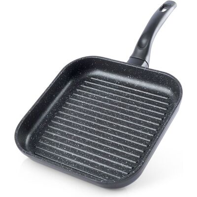 Orion Patelnia do grillowania granitowa kwadratowa GRANDE 26x26 cm - Frying Pan Orion Patelnia do grillowania granitowa kwadratowa GRANDE 26x26 cm - Frying Pan