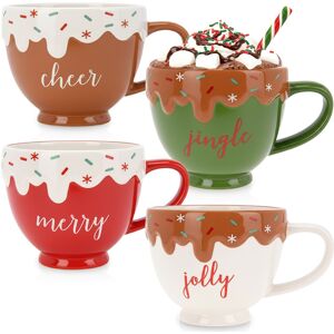 Home Styling Collection Kubki ceramiczne 420 ml 4 szt. Home Styling Collection Kubki ceramiczne 420 ml 4 szt.