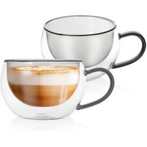 Orion Szklanki termiczne z podwójną ścianką do kawy i herbaty DOUBLE 300 ml 2 szt. Orion Szklanki termiczne z podwójną ścianką do kawy i herbaty DOUBLE 300 ml 2 szt.