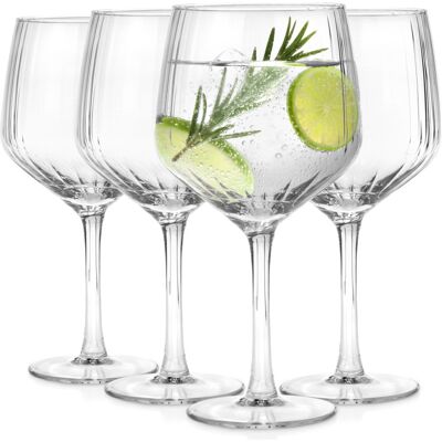 Excellent Houseware Kieliszki do ginu szklane 580 ml 4 szt. Excellent Houseware Kieliszki do ginu szklane 580 ml 4 szt.