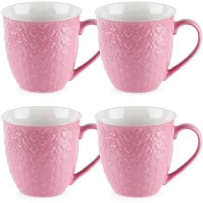 Orion - Ceramiczna kubek - różowy - 580ml - Kubki Orion - Ceramiczna kubek - różowy - 580ml - Kubki