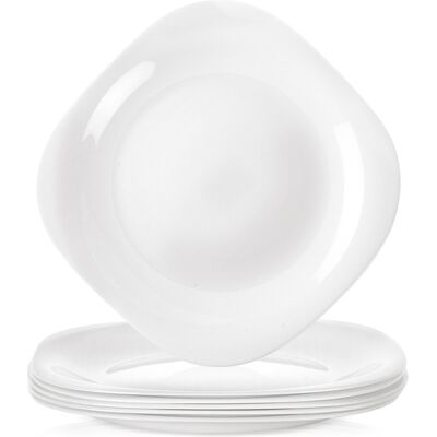 Orion Talerz obiadowy płytki szklany LUNA 26,5 cm 6 szt. Orion Talerz obiadowy płytki szklany LUNA 26,5 cm 6 szt.