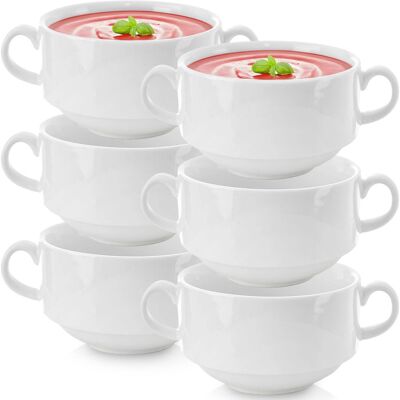 Orion Miska bulionówka porcelanowa MONA 290 ml 6 szt. Orion Miska bulionówka porcelanowa MONA 290 ml 6 szt.