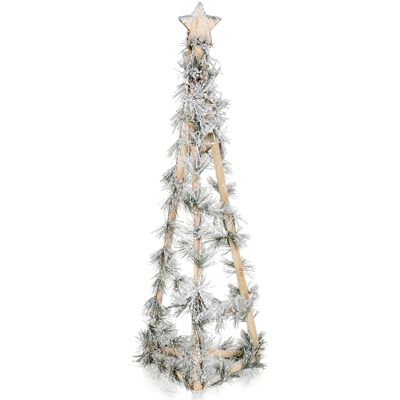 Home Styling Decoration Choinka świecąca stożek drewniana 68 cm Home Styling Decoration Choinka świecąca stożek drewniana 68 cm