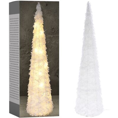 Vilde Choinka świecąca stożek biały 25 LED 80 cm Vilde Choinka świecąca stożek biały 25 LED 80 cm