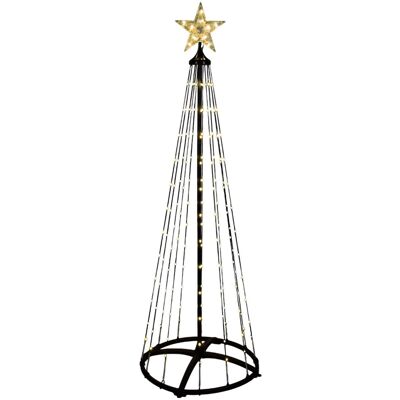 Home Styling Collection Choinka świecąca stożek zewnętrzna 150 cm Home Styling Collection Choinka świecąca stożek zewnętrzna 150 cm