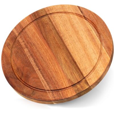 Excellent Houseware - Akacja Okrągła 25 cm - Okrągła - Akacja - Deska do krojenia Excellent Houseware - Akacja Okrągła 25 cm - Okrągła - Akacja - Deska do krojenia