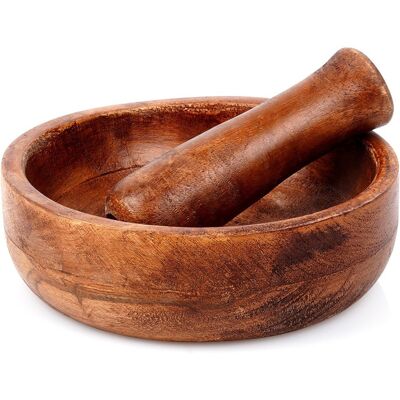 Excellent Houseware Moździerz do przypraw drewniany Excellent Houseware Moździerz do przypraw drewniany