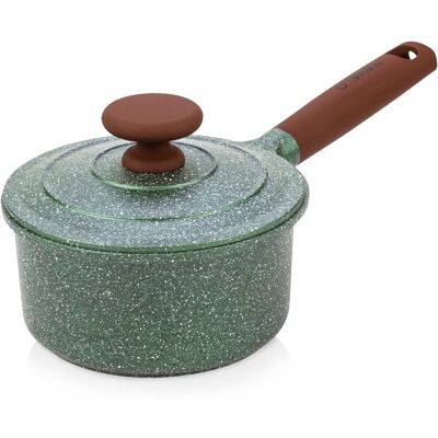 NAVA Rondel granitowy z pokrywką OMEGA 16 cm, 1,5 l NAVA Rondel granitowy z pokrywką OMEGA 16 cm, 1,5 l