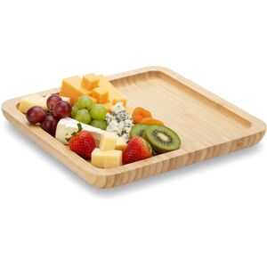 Excellent Houseware Taca do serwowania bambusowa 17x17 cm Excellent Houseware Taca do serwowania bambusowa 17x17 cm