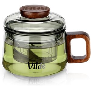 Vilde Kubek z zaparzaczem do herbaty szklany 240 ml Vilde Kubek z zaparzaczem do herbaty szklany 240 ml