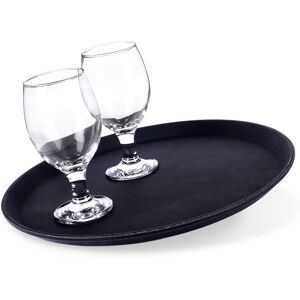 Vilde Taca kelnerska antypoślizgowa czarna 35 cm Vilde Taca kelnerska antypoślizgowa czarna 35 cm