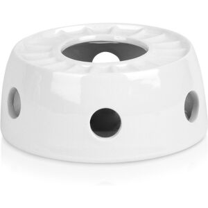 Vilde Podgrzewacz pod dzbanek do herbaty ceramiczny biały 14 cm Vilde Podgrzewacz pod dzbanek do herbaty ceramiczny biały 14 cm