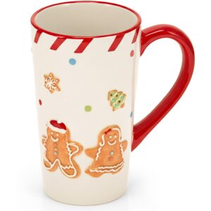 Home Styling Collection Kubek ceramiczny piernikowy ludzik 570 ml Home Styling Collection Kubek ceramiczny piernikowy ludzik 570 ml