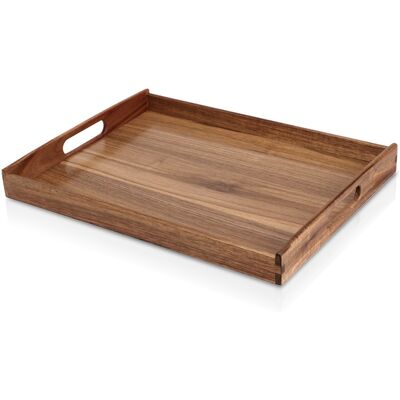 Excellent Houseware Taca do serwowania z uchwytami drewniana 40x30 cm Excellent Houseware Taca do serwowania z uchwytami drewniana 40x30 cm