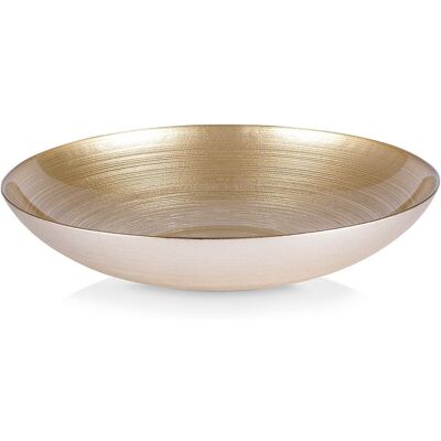 Vilde Miska szklana złota 30 cm, 2,2 l Vilde Miska szklana złota 30 cm, 2,2 l