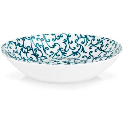 NAVA Talerz obiadowy głęboki porcelanowy AURORA 20 cm, 750 ml NAVA Talerz obiadowy głęboki porcelanowy AURORA 20 cm, 750 ml
