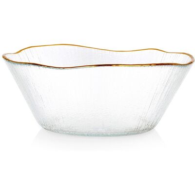 Vilde Miska szklana złota 15 cm, 500 ml Vilde Miska szklana złota 15 cm, 500 ml