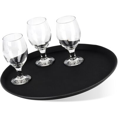 Vilde Taca kelnerska antypoślizgowa czarna 40 cm Vilde Taca kelnerska antypoślizgowa czarna 40 cm