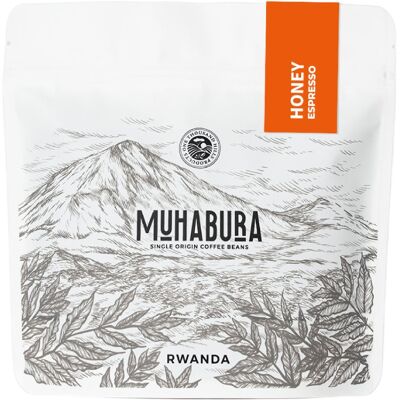 1000 HILLS PRODUCTS Kawa ziarnista RWANDA MUHABURA HONEY ESPRESSO 1kg 1000 HILLS PRODUCTS Kawa ziarnista RWANDA MUHABURA HONEY ESPRESSO 1kg