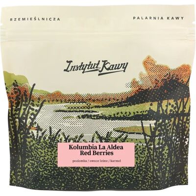 Kawa ziarnista Instytut Kawy Kolumbia La Aldea Red Berries 250g Kawa ziarnista Instytut Kawy Kolumbia La Aldea Red Berries 250g
