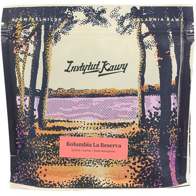 Kawa ziarnista Instytut Kawy Kolumbia La Reserva Filtr 250g Kawa ziarnista Instytut Kawy Kolumbia La Reserva Filtr 250g