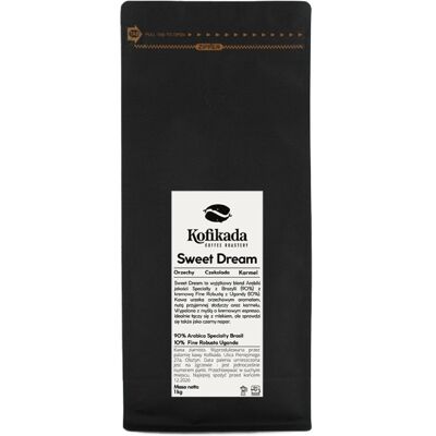 Kawa ziarnista Kofikada Sweet Dream Espresso Blend 1kg Kawa ziarnista Kofikada Sweet Dream Espresso Blend 1kg