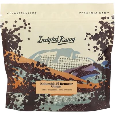 Kawa ziarnista Instytut Kawy Kolumbia El Renacer Ginger 250g Kawa ziarnista Instytut Kawy Kolumbia El Renacer Ginger 250g