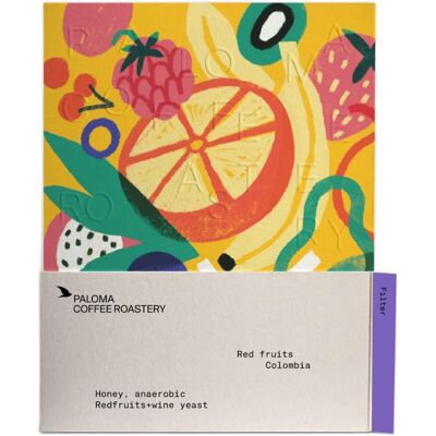 Kawa ziarnista Paloma Colombia by Jairo Arcila Red Fruits 200g Kawa ziarnista Paloma Colombia by Jairo Arcila Red Fruits 200g