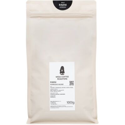 MIGA COFFEE - Rimini Espresso - Arabica 70% - ziarna kawy MIGA COFFEE - Rimini Espresso - Arabica 70% - ziarna kawy
