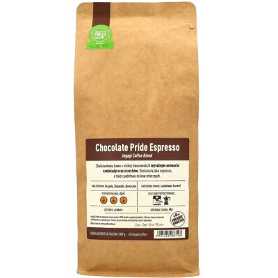 Kawa ziarnista Ingagi Coffee Chocolate Pride Espresso 1kg Kawa ziarnista Ingagi Coffee Chocolate Pride Espresso 1kg