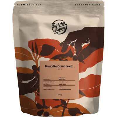 Kawa ziarnista Instytut Kawy Brazylia Cemorrado 1kg Kawa ziarnista Instytut Kawy Brazylia Cemorrado 1kg