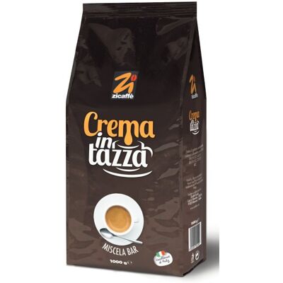 Kawa ziarnista Zicaffe Supercrema La Crema in Tazza 1kg Kawa ziarnista Zicaffe Supercrema La Crema in Tazza 1kg