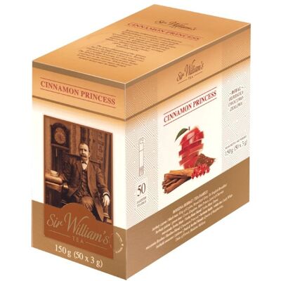 Sir Williams - Royal Taste Cinnamon Princess - 50x3g - Herbata Sir Williams - Royal Taste Cinnamon Princess - 50x3g - Herbata