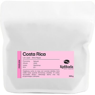 Kawa ziarnista Kofikada Costa Rica Las Lajas Alma Negra Filtr 200g Kawa ziarnista Kofikada Costa Rica Las Lajas Alma Negra Filtr 200g