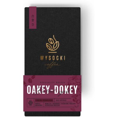 Kawa ziarnista Wysocki Coffee Oakey-Dokey Barrel Aged 1kg Kawa ziarnista Wysocki Coffee Oakey-Dokey Barrel Aged 1kg