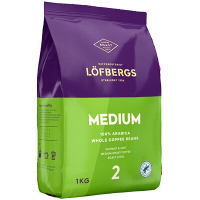 Löfbergs Średnia Rosto - Ziarna Kawy Löfbergs Średnia Rosto - Ziarna Kawy