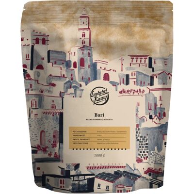 Kawa ziarnista Instytut Kawy Bari 1kg Kawa ziarnista Instytut Kawy Bari 1kg