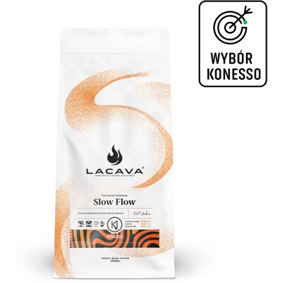 LACAVA SPECIALTY COFFEE ROASTERY Kawa ziarnista LaCava Slow Flow 1kg LACAVA SPECIALTY COFFEE ROASTERY Kawa ziarnista LaCava Slow Flow 1kg