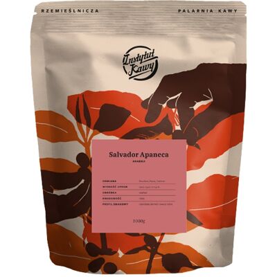 Kawa ziarnista Instytut Kawy Salvador Apaneca Espresso 1kg Kawa ziarnista Instytut Kawy Salvador Apaneca Espresso 1kg
