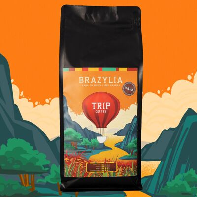 Kawa ziarnista Trip Coffee Brazylia DARK 1kg Kawa ziarnista Trip Coffee Brazylia DARK 1kg