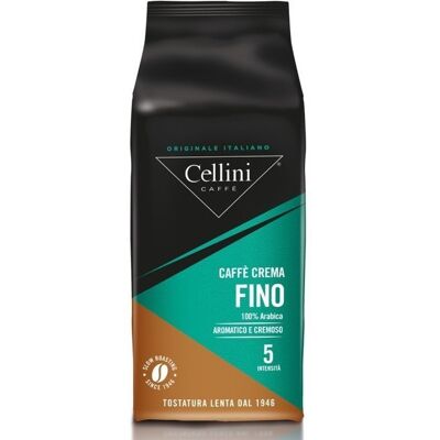 Ziarna kawy Cellini Fino - Intensywny Smak, Arabica i Robusta, 1kg Ziarna kawy Cellini Fino - Intensywny Smak, Arabica i Robusta, 1kg