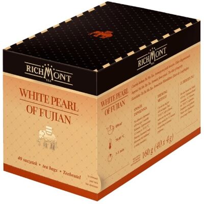 Richmont - White Pearl of Fujian - 40x4g - Biała herbata - Herbata Richmont - White Pearl of Fujian - 40x4g - Biała herbata - Herbata