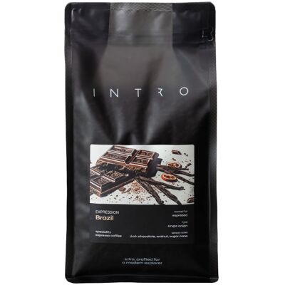 Kawa ziarnista INTRO Brazil Espresso 1kg Kawa ziarnista INTRO Brazil Espresso 1kg