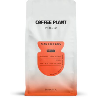 Kawa ziarnista COFFEE PLANT Flow Cold Brew 800g Kawa ziarnista COFFEE PLANT Flow Cold Brew 800g