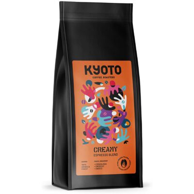 Kawa ziarnista KYOTO Creamy 1kg Kawa ziarnista KYOTO Creamy 1kg